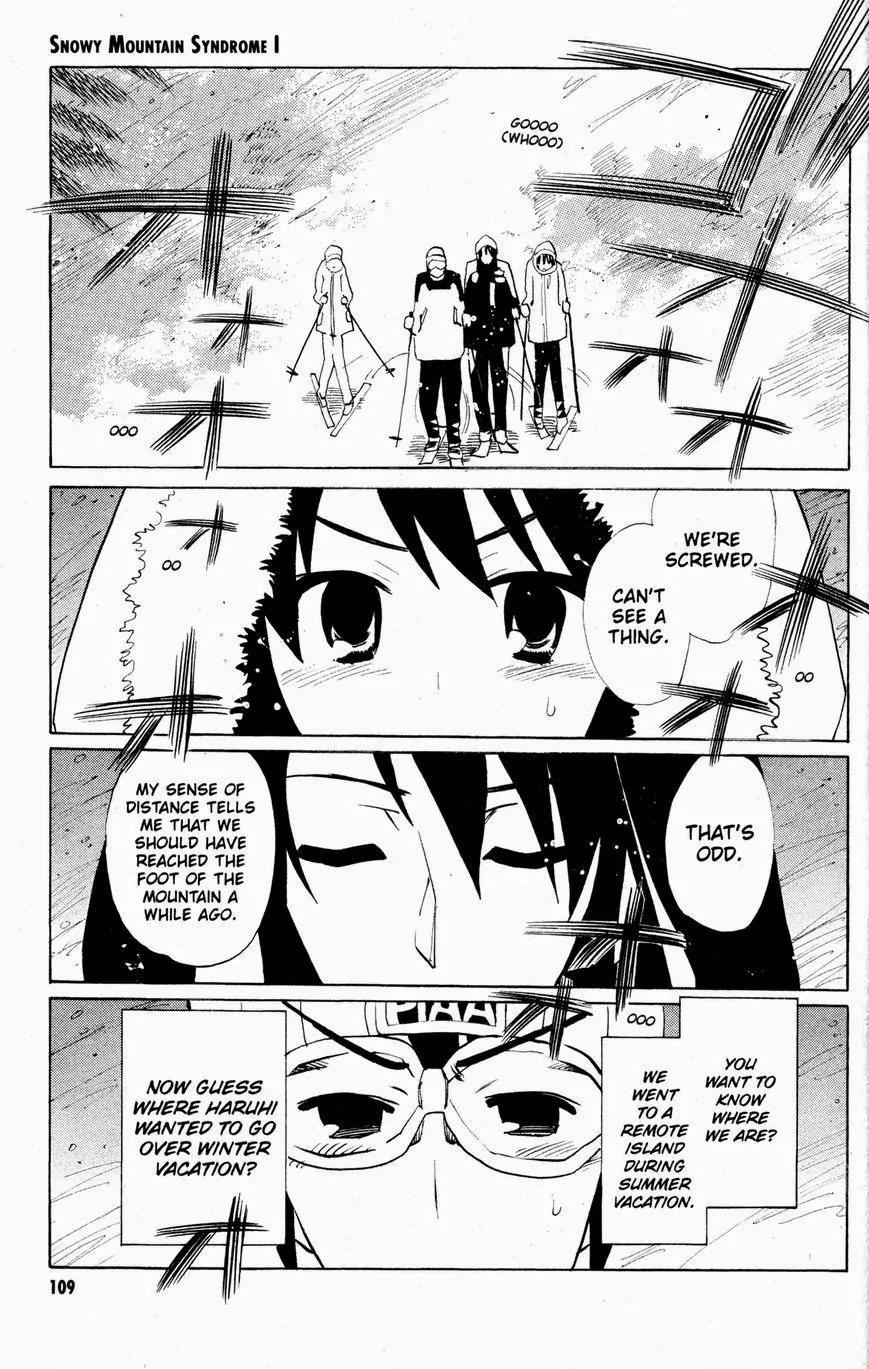 Suzumiya Haruhi no Yuuutsu Chapter 53 page 1 - Chapter 53: Snowy Mountain Syndrome I
