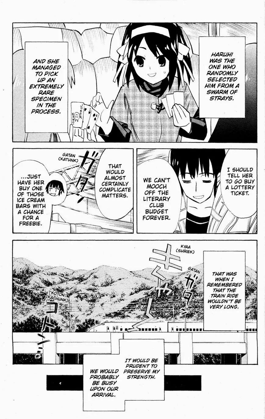 Suzumiya Haruhi no Yuuutsu Chapter 53 page 16 - Chapter 53: Snowy Mountain Syndrome I