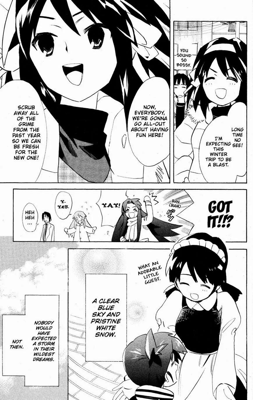 Suzumiya Haruhi no Yuuutsu Chapter 53 page 18 - Chapter 53: Snowy Mountain Syndrome I