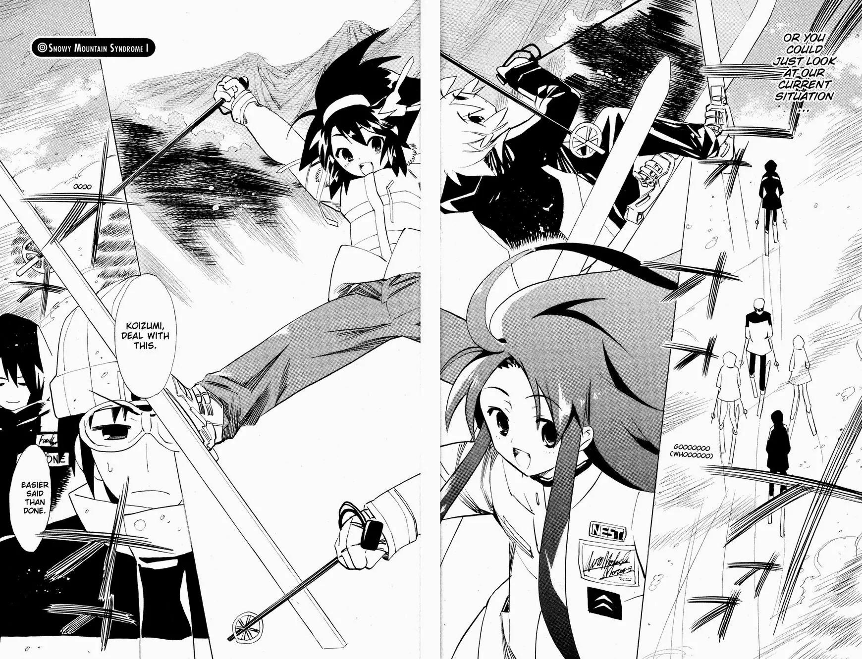 Suzumiya Haruhi no Yuuutsu Chapter 53 page 2 - Chapter 53: Snowy Mountain Syndrome I