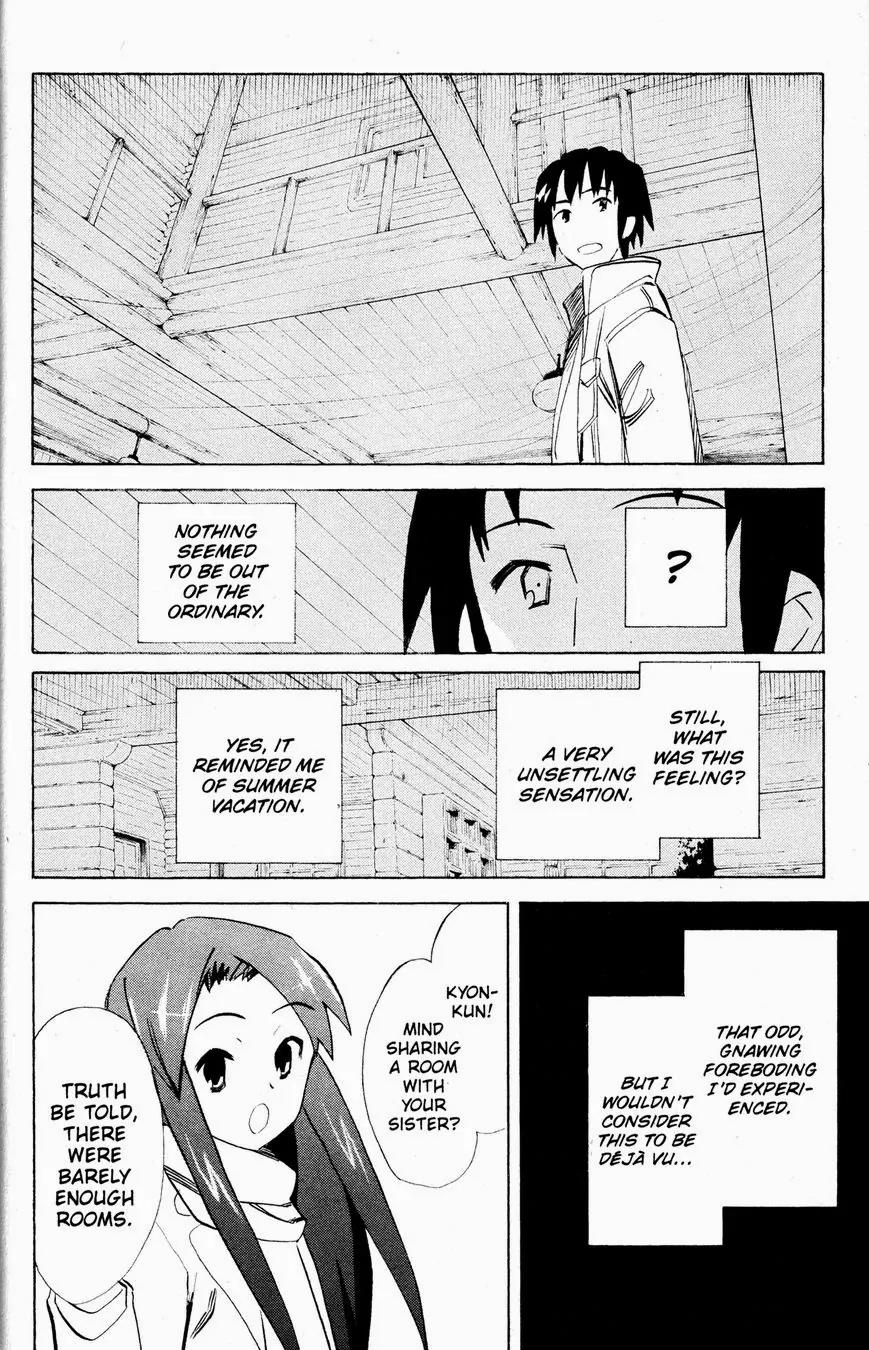 Suzumiya Haruhi no Yuuutsu Chapter 53 page 21 - Chapter 53: Snowy Mountain Syndrome I