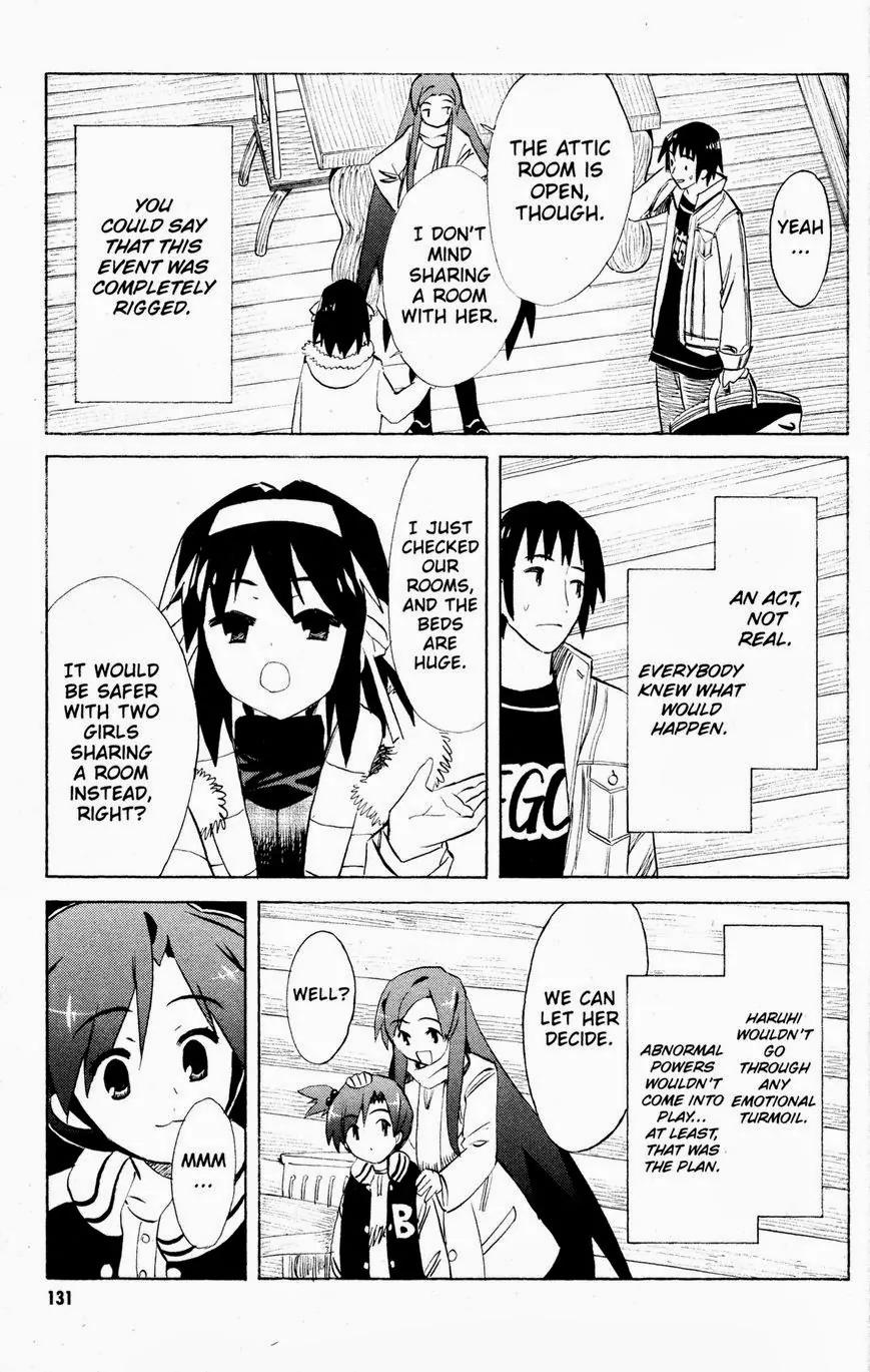 Suzumiya Haruhi no Yuuutsu Chapter 53 page 22 - Chapter 53: Snowy Mountain Syndrome I