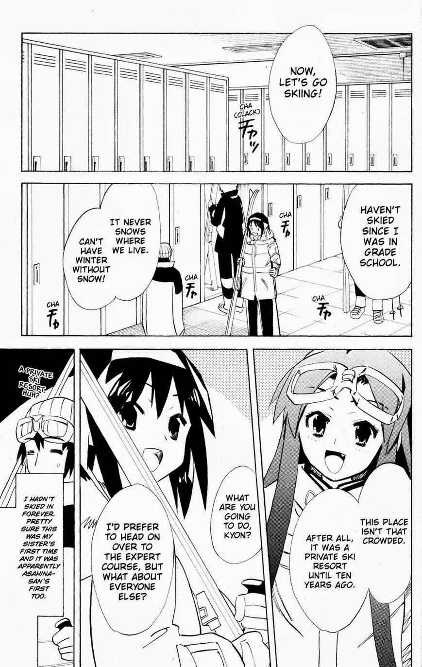 Suzumiya Haruhi no Yuuutsu Chapter 53 page 24 - Chapter 53: Snowy Mountain Syndrome I