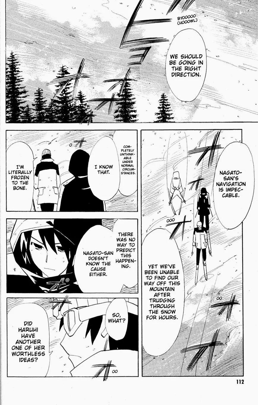 Suzumiya Haruhi no Yuuutsu Chapter 53 page 3 - Chapter 53: Snowy Mountain Syndrome I