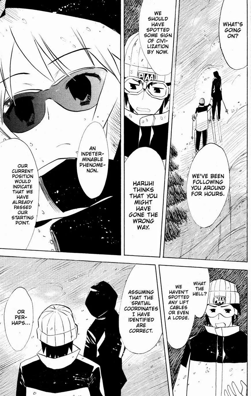 Suzumiya Haruhi no Yuuutsu Chapter 53 page 33 - Chapter 53: Snowy Mountain Syndrome I