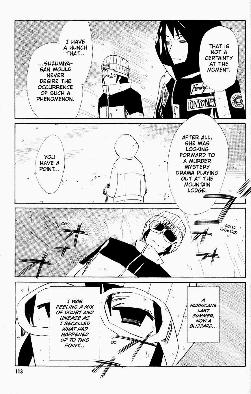 Suzumiya Haruhi no Yuuutsu Chapter 53 page 4 - Chapter 53: Snowy Mountain Syndrome I
