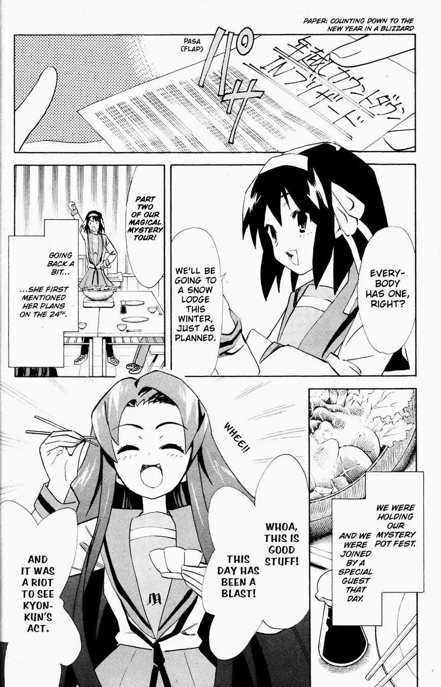Suzumiya Haruhi no Yuuutsu Chapter 53 page 5 - Chapter 53: Snowy Mountain Syndrome I