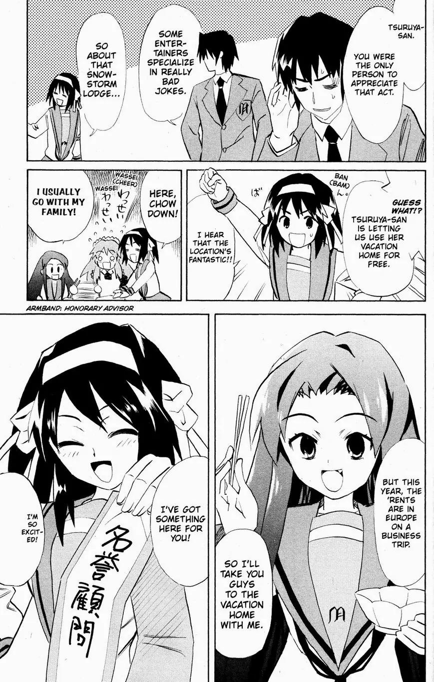 Suzumiya Haruhi no Yuuutsu Chapter 53 page 6 - Chapter 53: Snowy Mountain Syndrome I
