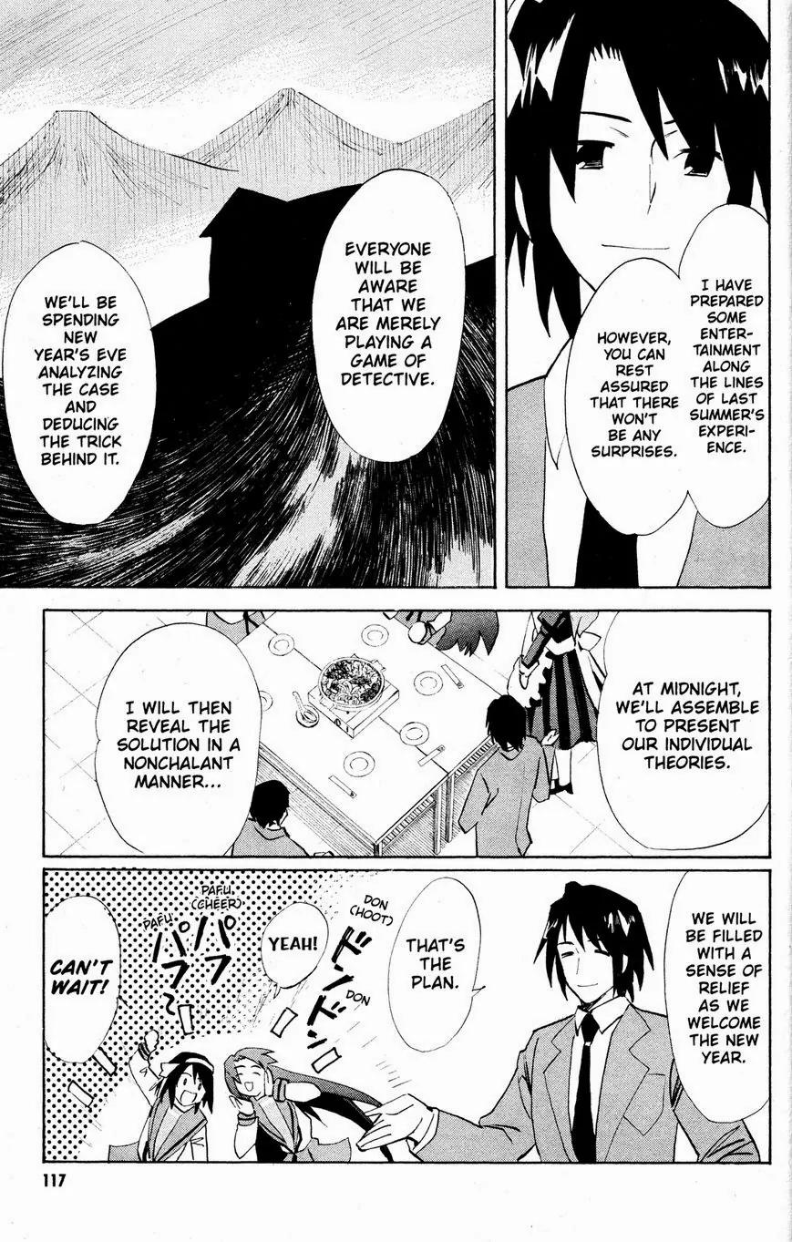 Suzumiya Haruhi no Yuuutsu Chapter 53 page 8 - Chapter 53: Snowy Mountain Syndrome I
