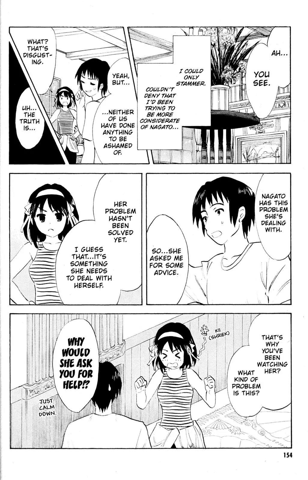 Suzumiya Haruhi no Yuuutsu Chapter 54 page 10 - Chapter 54: Snowy Mountain Syndrome II