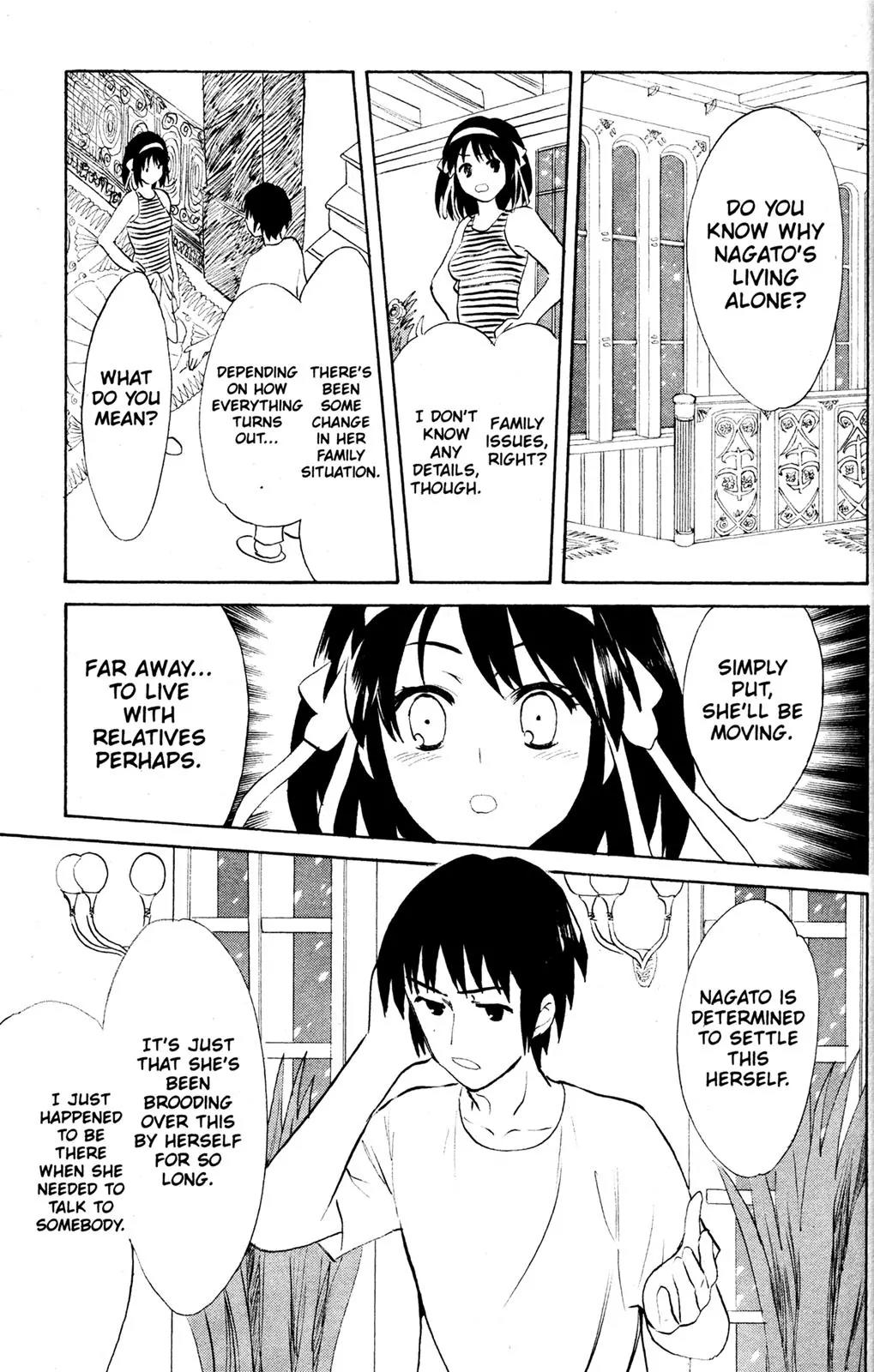 Suzumiya Haruhi no Yuuutsu Chapter 54 page 11 - Chapter 54: Snowy Mountain Syndrome II