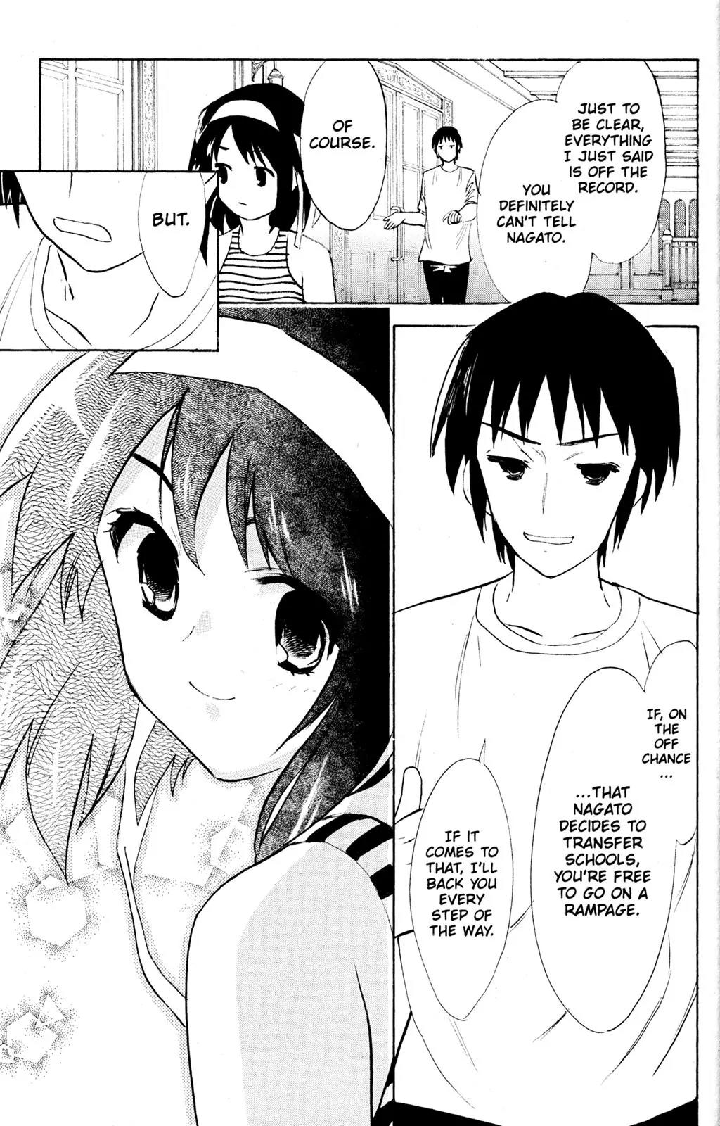 Suzumiya Haruhi no Yuuutsu Chapter 54 page 13 - Chapter 54: Snowy Mountain Syndrome II