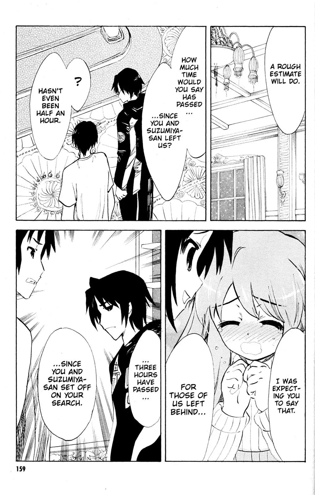 Suzumiya Haruhi no Yuuutsu Chapter 54 page 15 - Chapter 54: Snowy Mountain Syndrome II