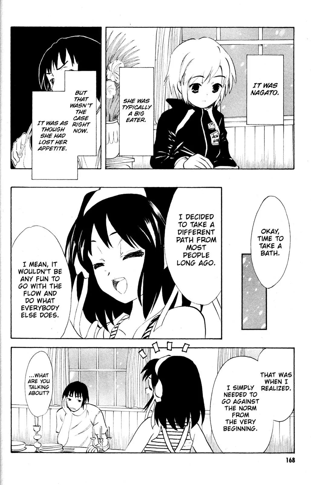 Suzumiya Haruhi no Yuuutsu Chapter 54 page 24 - Chapter 54: Snowy Mountain Syndrome II