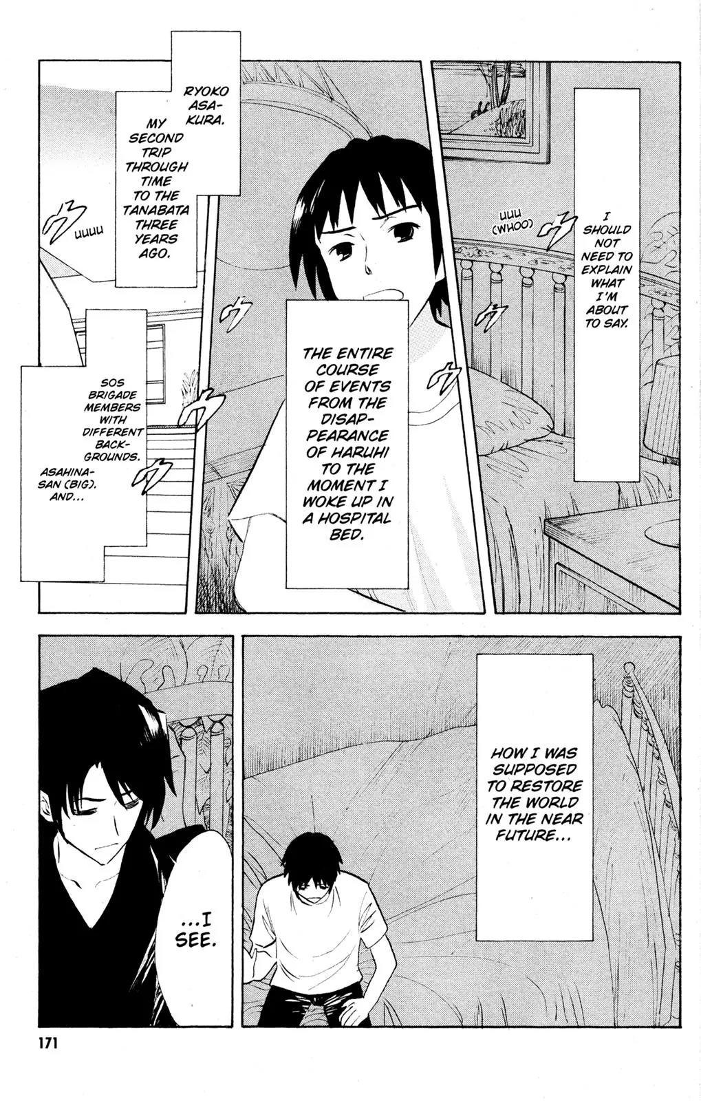 Suzumiya Haruhi no Yuuutsu Chapter 54 page 27 - Chapter 54: Snowy Mountain Syndrome II
