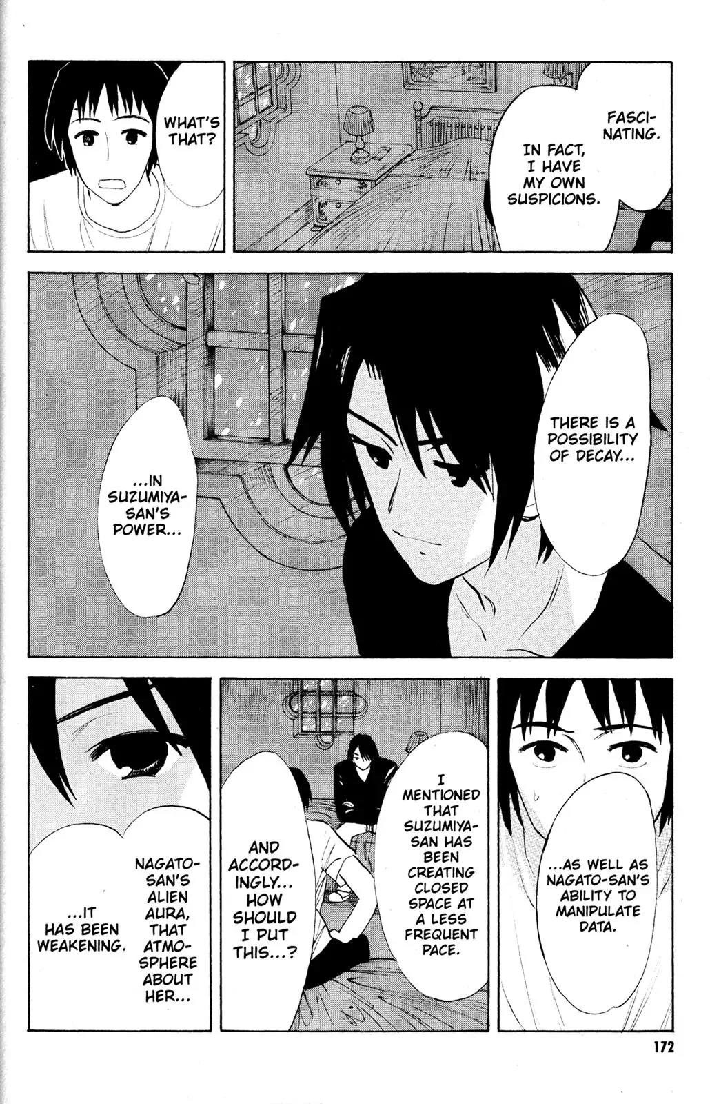Suzumiya Haruhi no Yuuutsu Chapter 54 page 28 - Chapter 54: Snowy Mountain Syndrome II