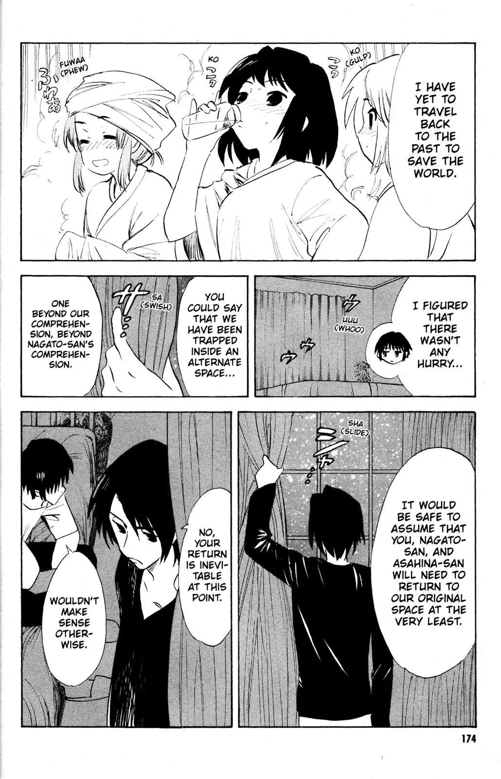 Suzumiya Haruhi no Yuuutsu Chapter 54 page 30 - Chapter 54: Snowy Mountain Syndrome II