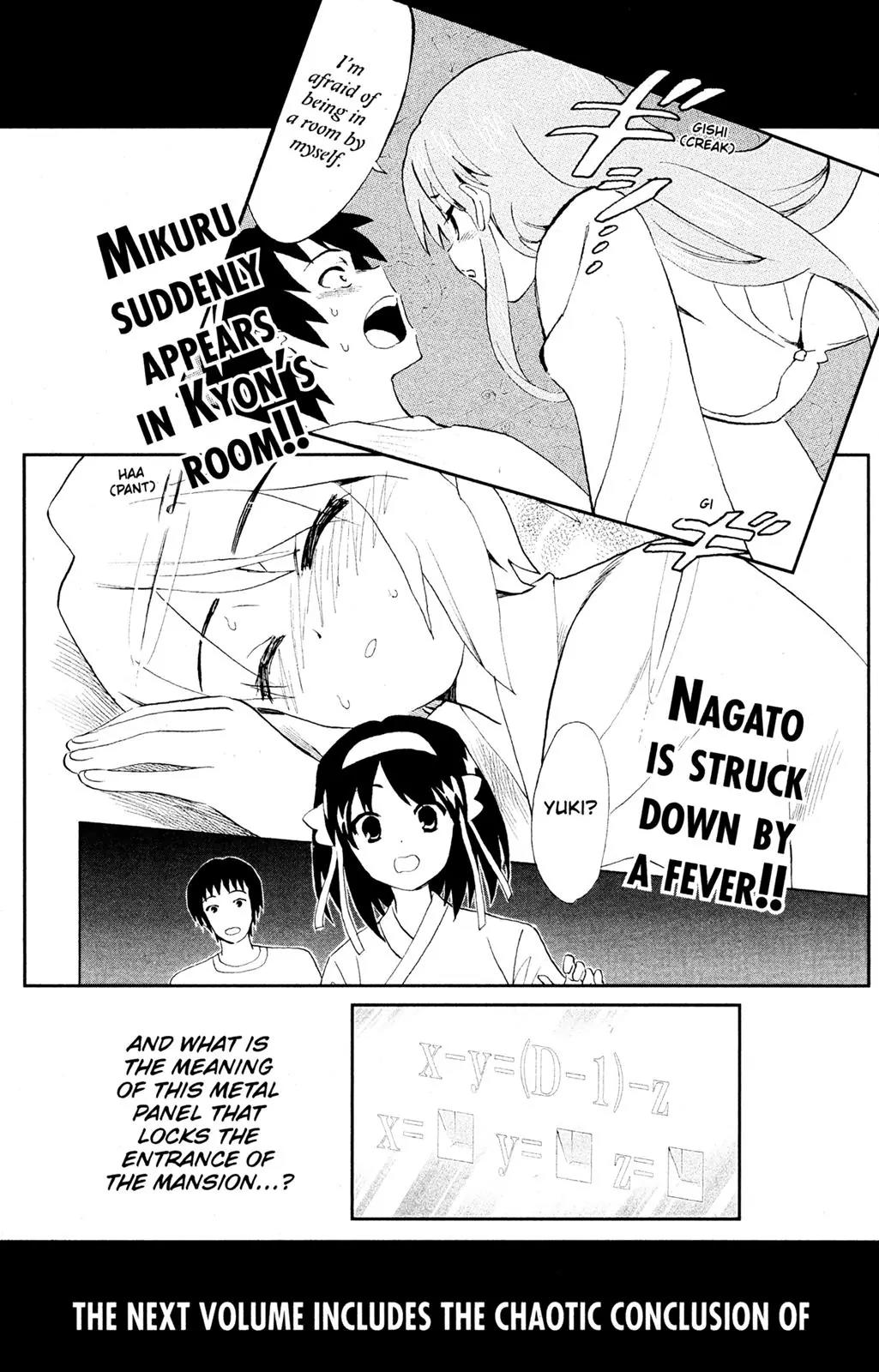Suzumiya Haruhi no Yuuutsu Chapter 54 page 35 - Chapter 54: Snowy Mountain Syndrome II
