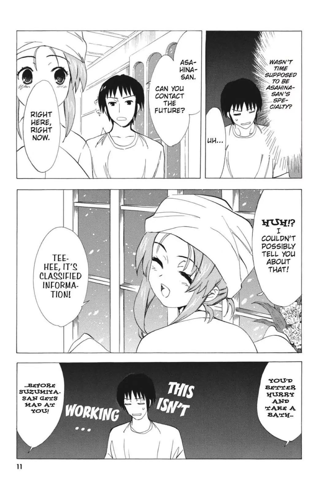 Suzumiya Haruhi no Yuuutsu Chapter 55 page 13 - Chapter 55: Snowy Mountain Syndrome III