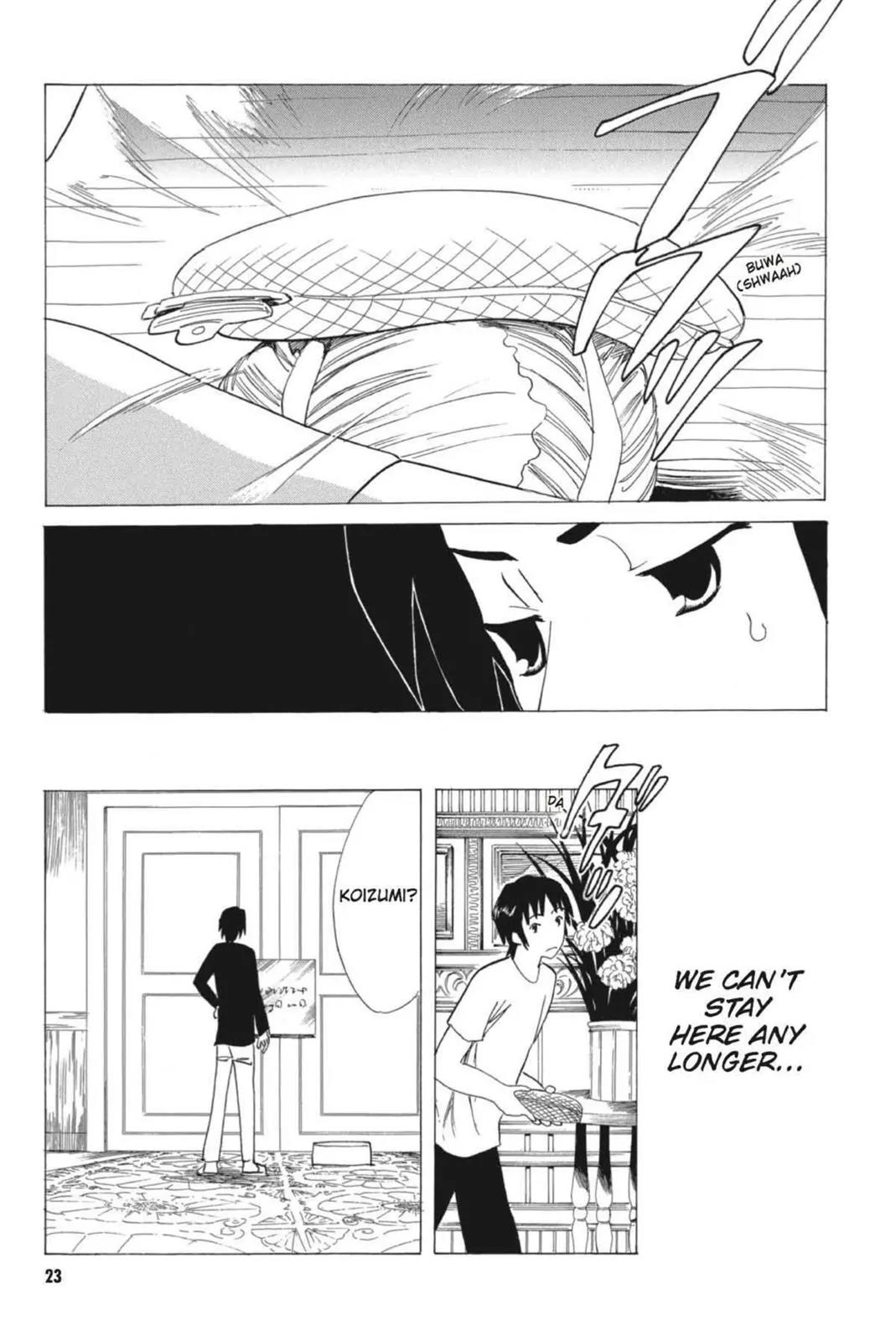 Suzumiya Haruhi no Yuuutsu Chapter 55 page 25 - Chapter 55: Snowy Mountain Syndrome III