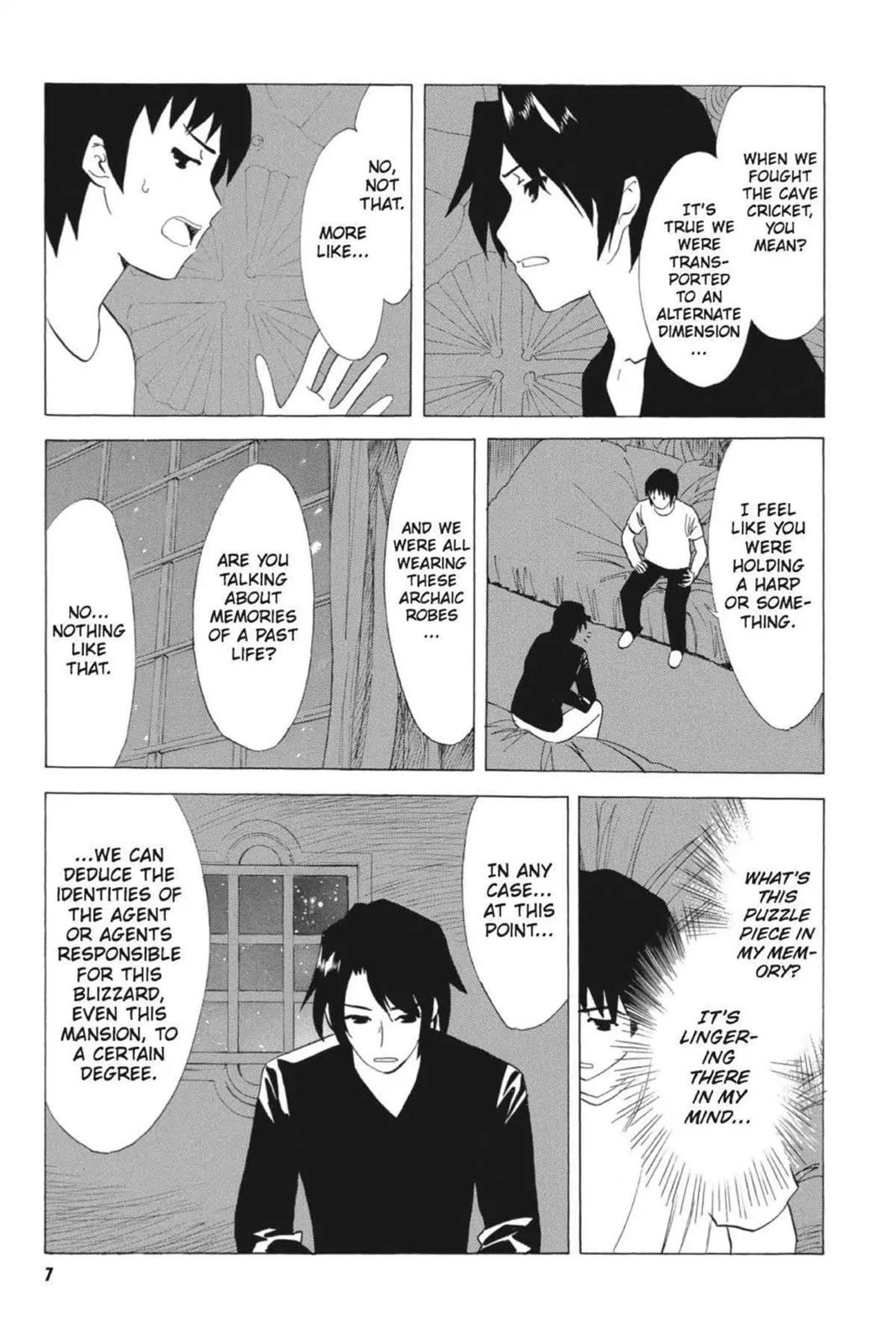 Suzumiya Haruhi no Yuuutsu Chapter 55 page 9 - Chapter 55: Snowy Mountain Syndrome III