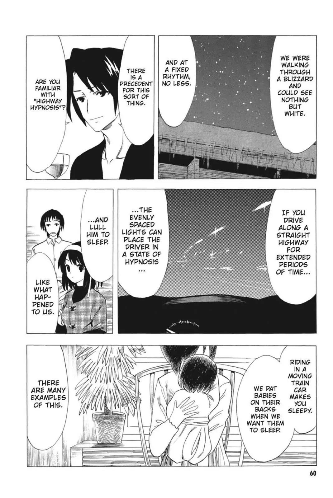 Suzumiya Haruhi no Yuuutsu Chapter 56 page 24 - Chapter 56: Snowy Mountain Syndrome IV