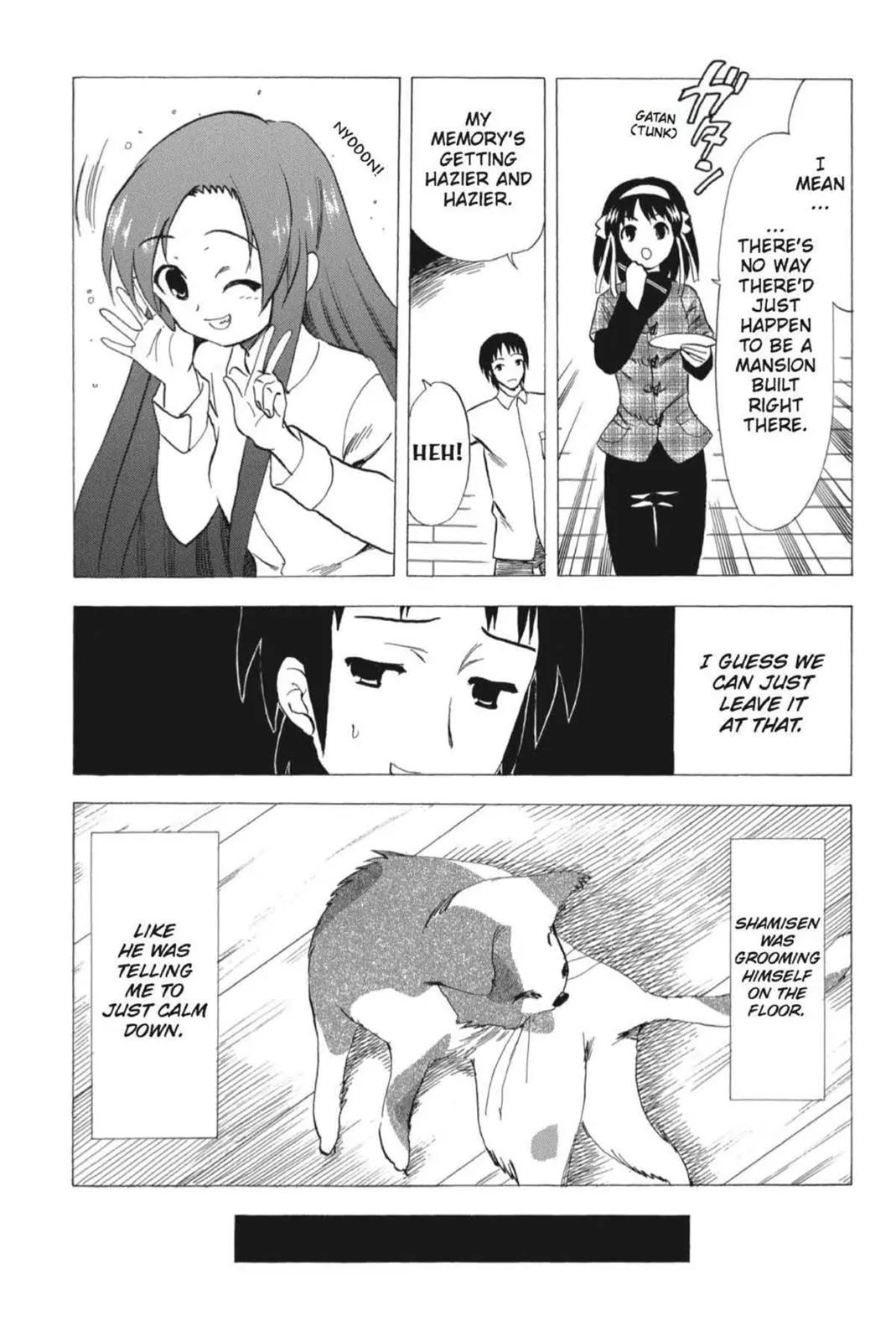 Suzumiya Haruhi no Yuuutsu Chapter 56 page 26 - Chapter 56: Snowy Mountain Syndrome IV