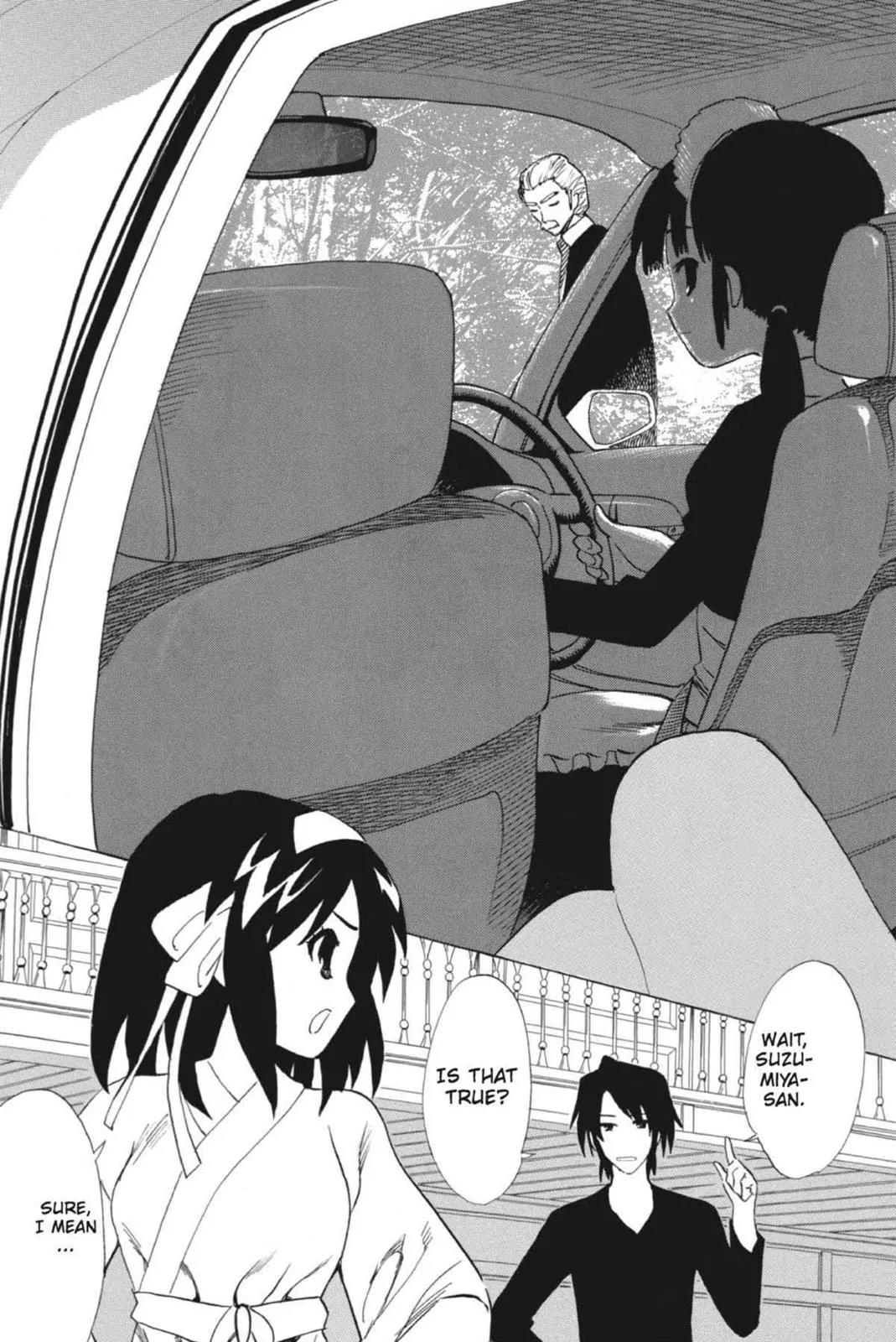 Suzumiya Haruhi no Yuuutsu Chapter 56 page 3 - Chapter 56: Snowy Mountain Syndrome IV