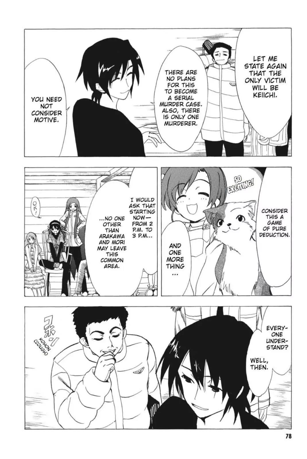Suzumiya Haruhi no Yuuutsu Chapter 57 page 10 - Chapter 57: Where Do The Cat Go? I