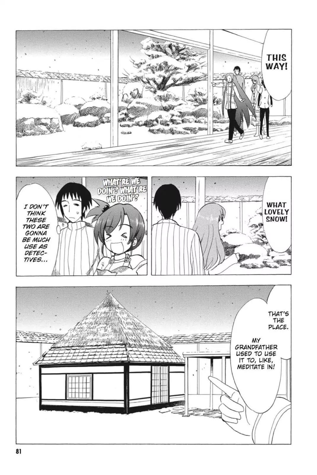 Suzumiya Haruhi no Yuuutsu Chapter 57 page 13 - Chapter 57: Where Do The Cat Go? I