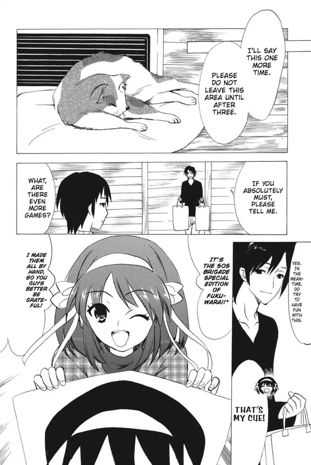 Suzumiya Haruhi no Yuuutsu Chapter 57 page 16 - Chapter 57: Where Do The Cat Go? I