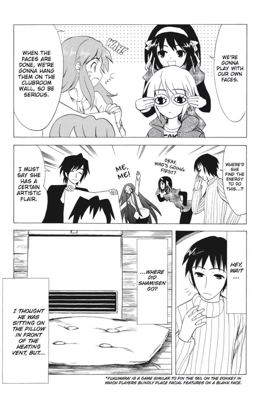 Suzumiya Haruhi no Yuuutsu Chapter 57 page 17 - Chapter 57: Where Do The Cat Go? I