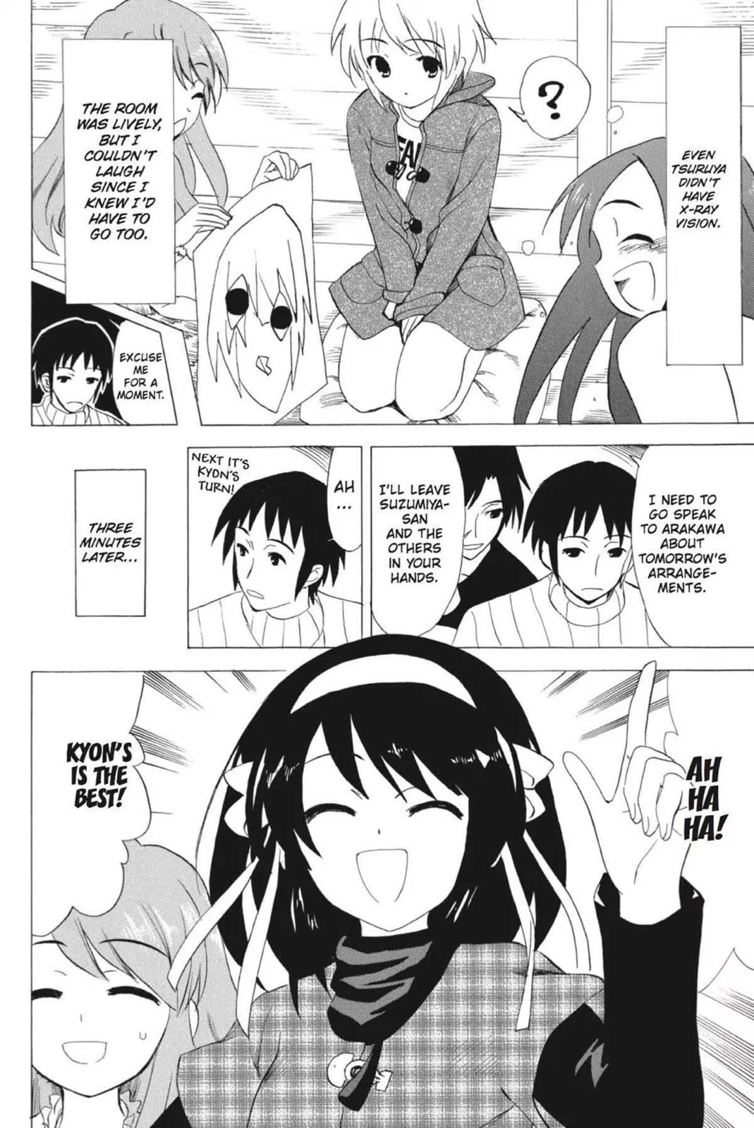 Suzumiya Haruhi no Yuuutsu Chapter 57 page 18 - Chapter 57: Where Do The Cat Go? I