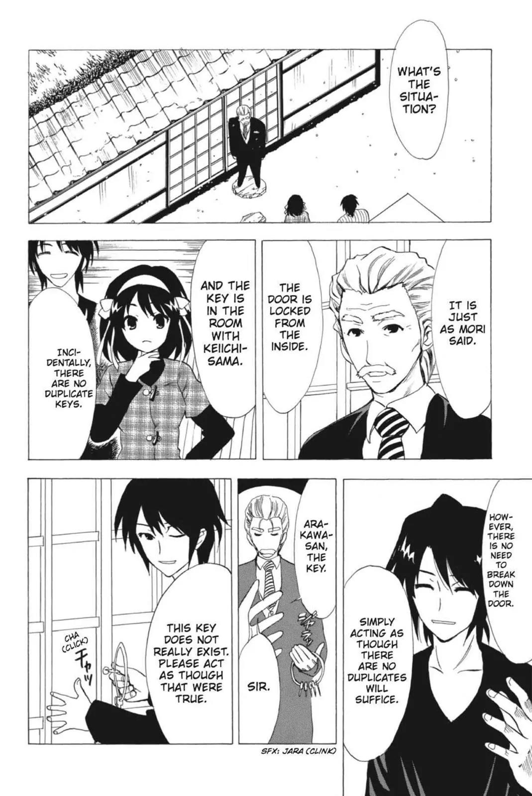 Suzumiya Haruhi no Yuuutsu Chapter 57 page 24 - Chapter 57: Where Do The Cat Go? I