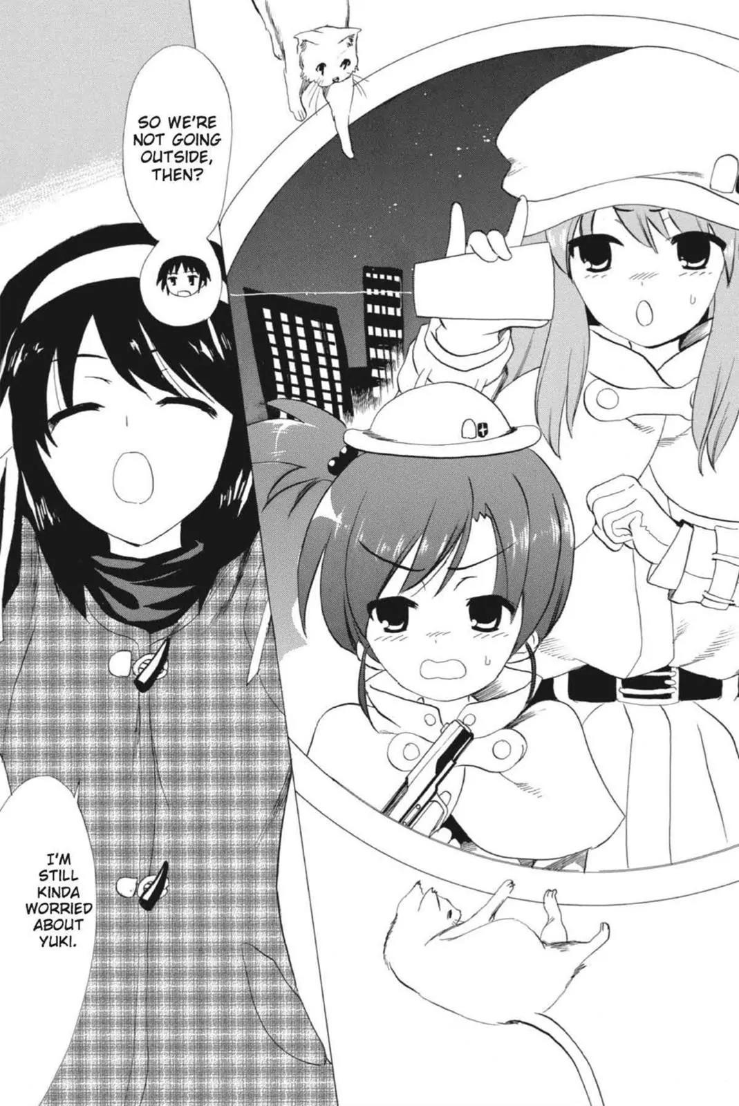 Suzumiya Haruhi no Yuuutsu Chapter 57 page 3 - Chapter 57: Where Do The Cat Go? I