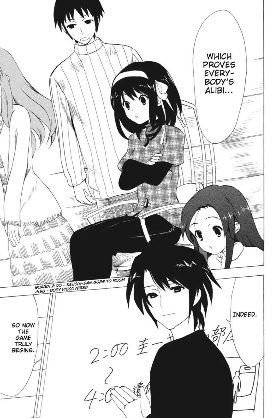 Suzumiya Haruhi no Yuuutsu Chapter 57 page 31 - Chapter 57: Where Do The Cat Go? I