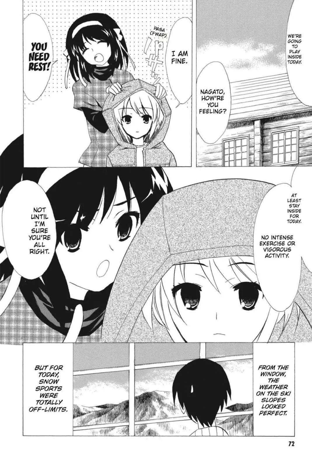 Suzumiya Haruhi no Yuuutsu Chapter 57 page 4 - Chapter 57: Where Do The Cat Go? I