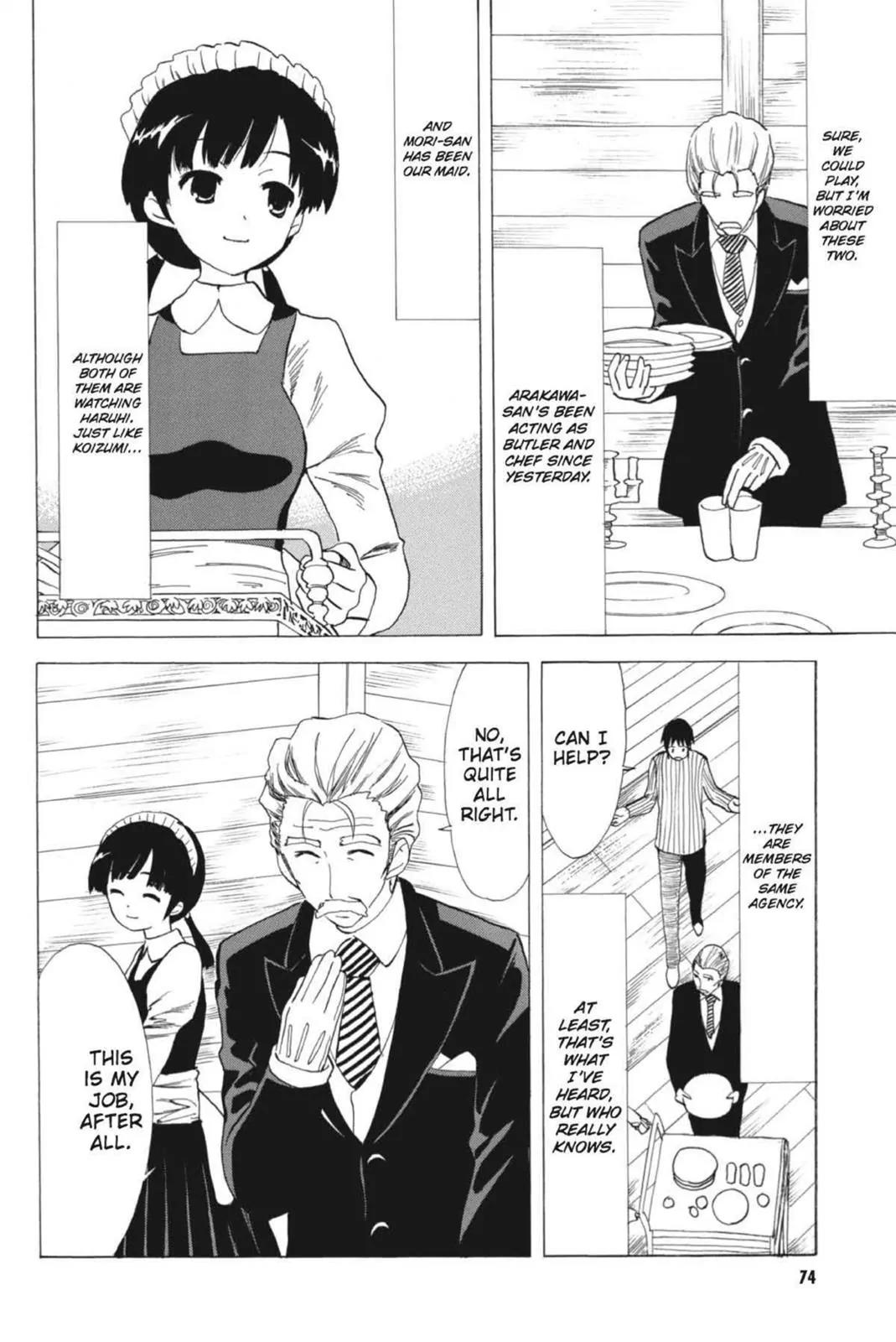 Suzumiya Haruhi no Yuuutsu Chapter 57 page 6 - Chapter 57: Where Do The Cat Go? I
