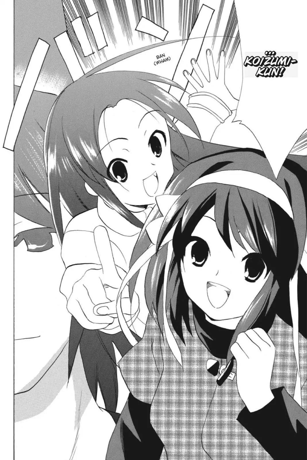 Suzumiya Haruhi no Yuuutsu Chapter 58 page 18 - Chapter 58: Where Do The Cat Go? II