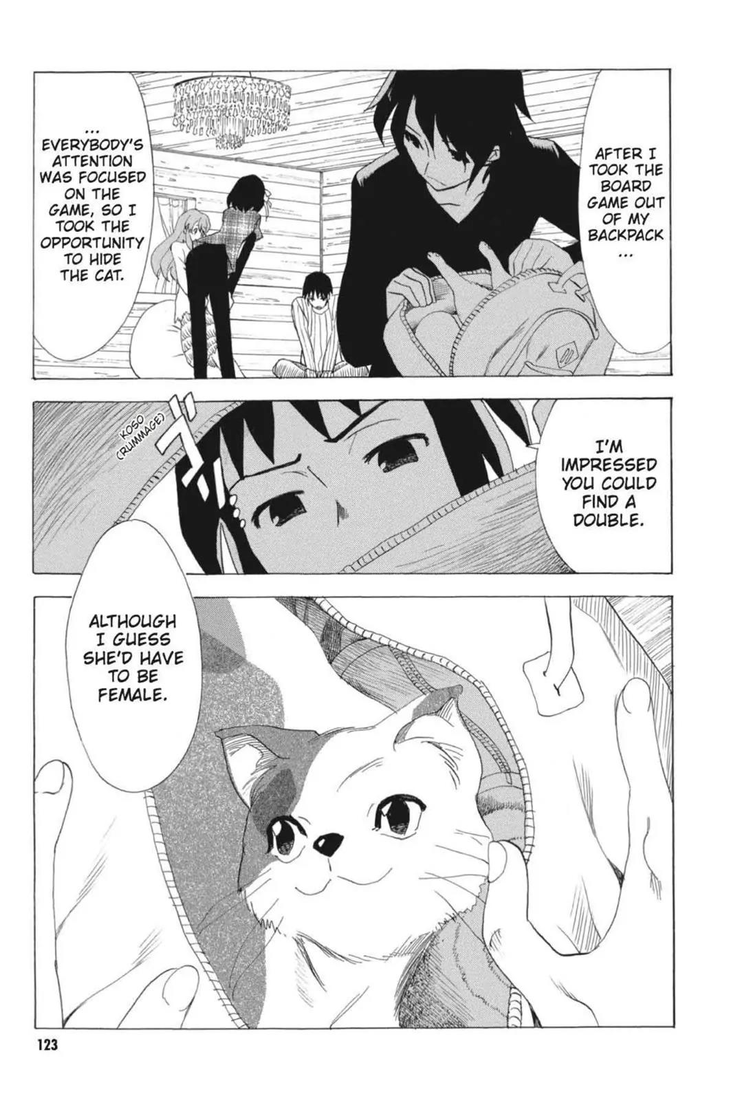 Suzumiya Haruhi no Yuuutsu Chapter 58 page 21 - Chapter 58: Where Do The Cat Go? II