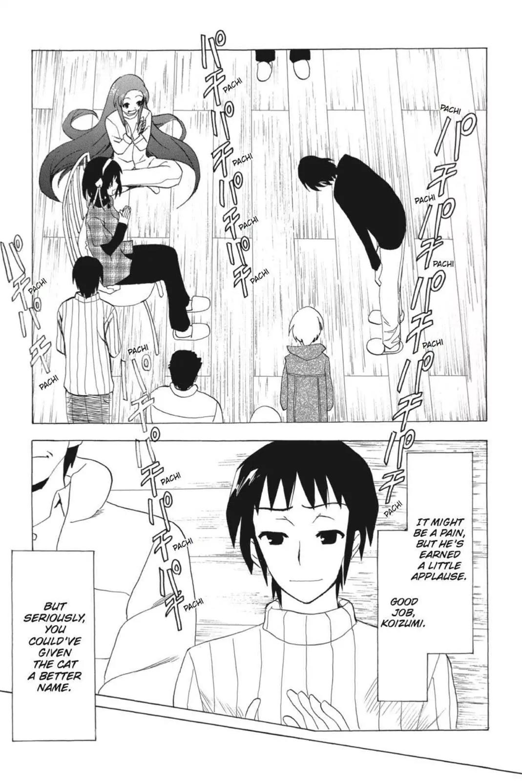 Suzumiya Haruhi no Yuuutsu Chapter 58 page 25 - Chapter 58: Where Do The Cat Go? II