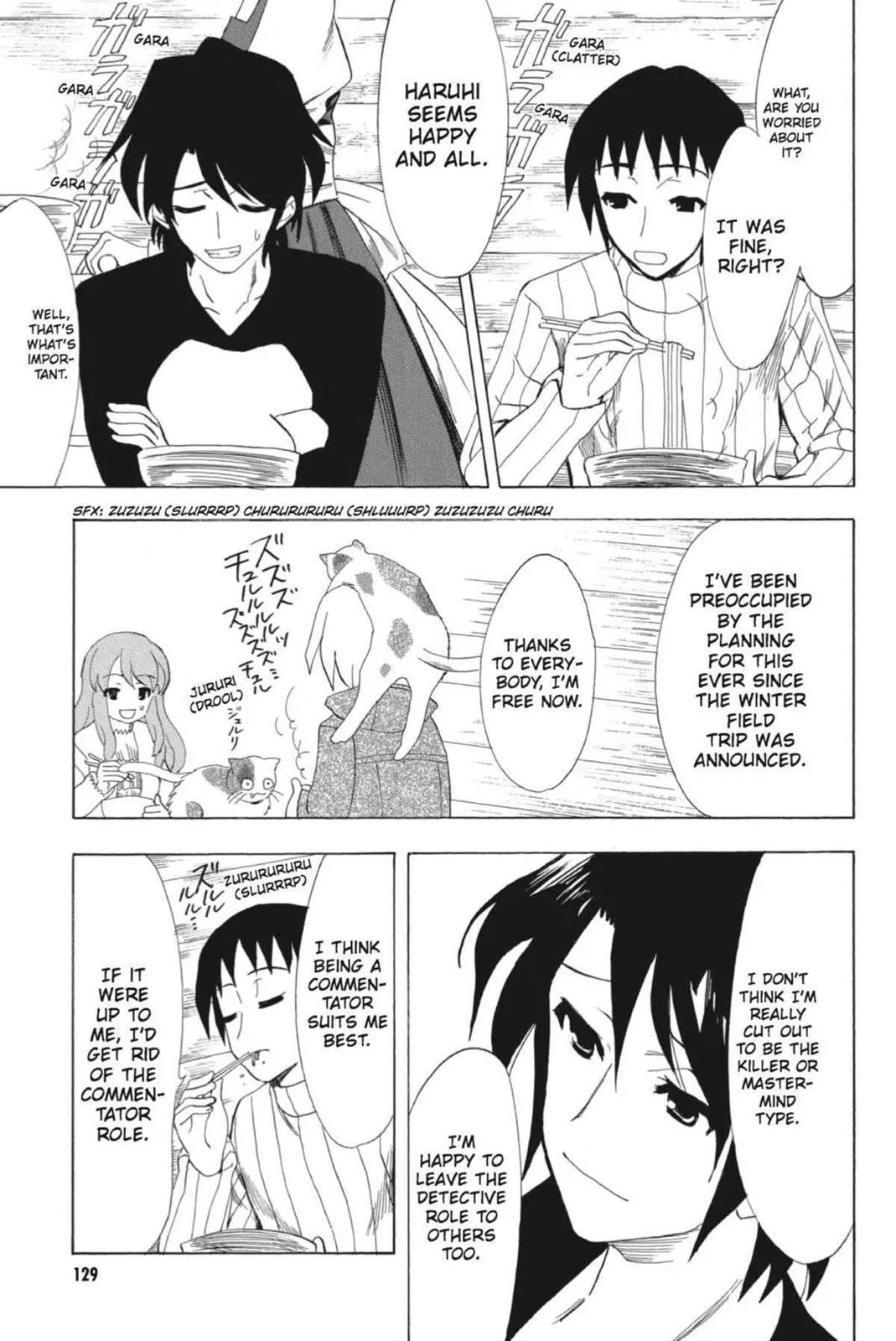 Suzumiya Haruhi no Yuuutsu Chapter 58 page 27 - Chapter 58: Where Do The Cat Go? II