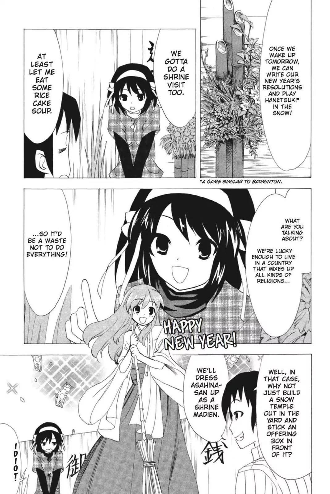 Suzumiya Haruhi no Yuuutsu Chapter 58 page 31 - Chapter 58: Where Do The Cat Go? II