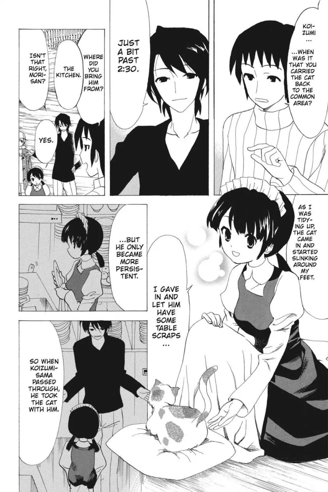 Suzumiya Haruhi no Yuuutsu Chapter 58 page 6 - Chapter 58: Where Do The Cat Go? II