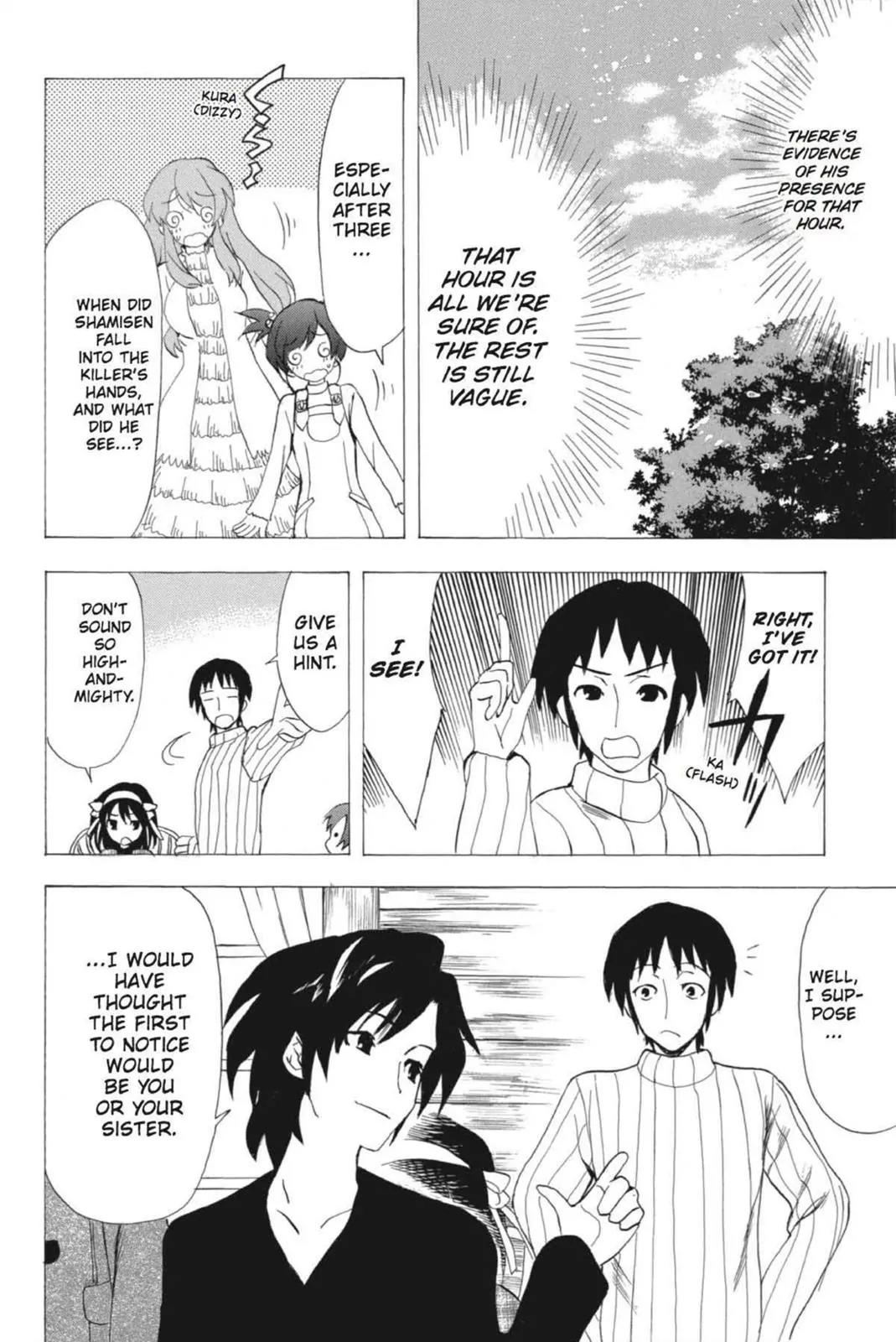 Suzumiya Haruhi no Yuuutsu Chapter 58 page 8 - Chapter 58: Where Do The Cat Go? II
