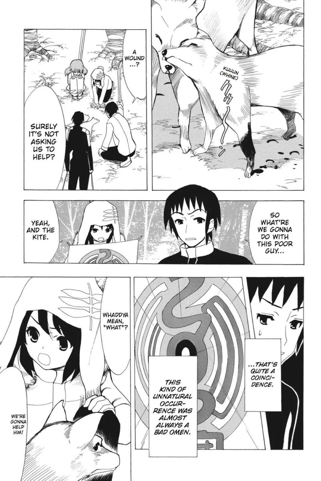 Suzumiya Haruhi no Yuuutsu Chapter 59 page 15 - Chapter 59: Red Data Elegy