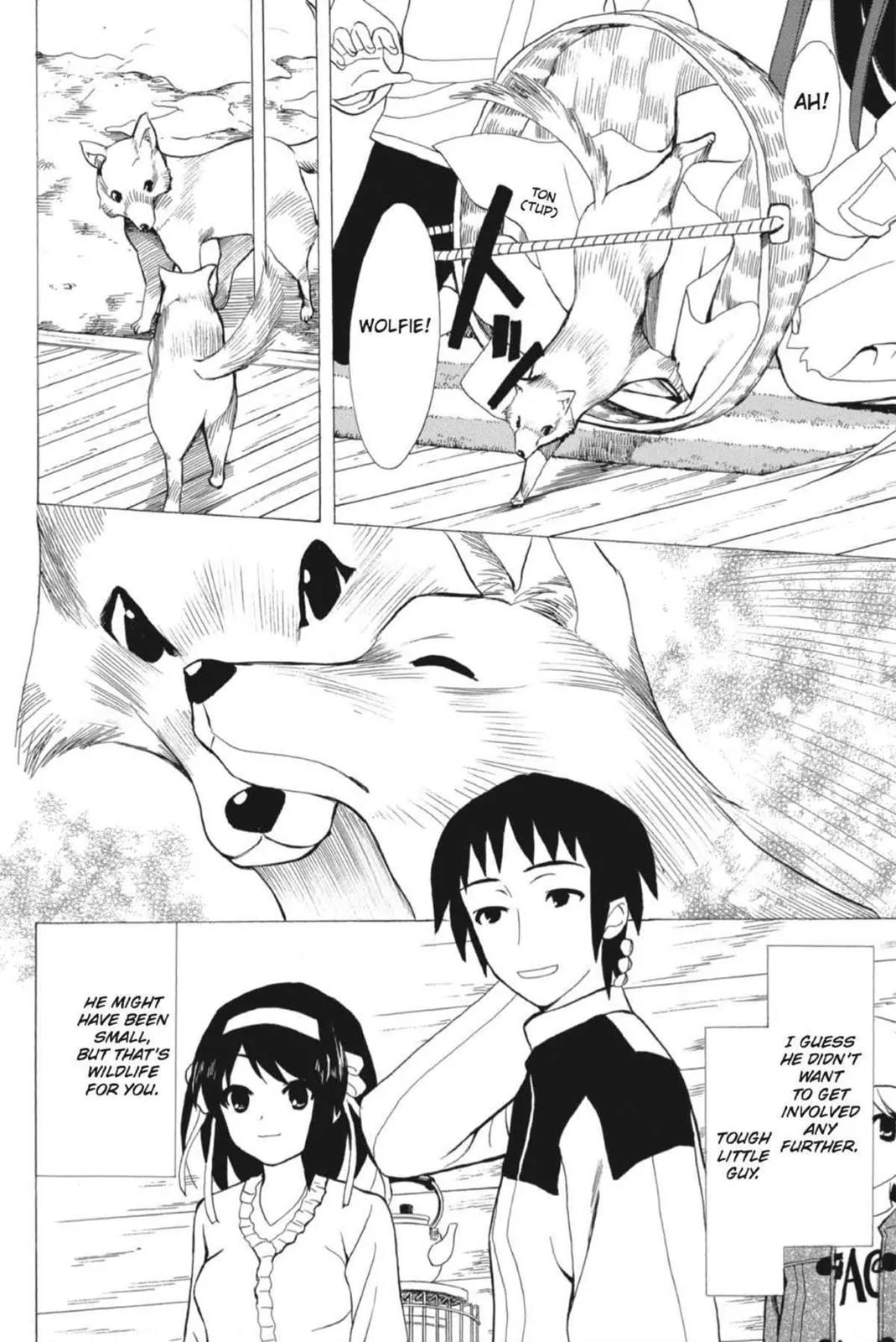 Suzumiya Haruhi no Yuuutsu Chapter 59 page 24 - Chapter 59: Red Data Elegy