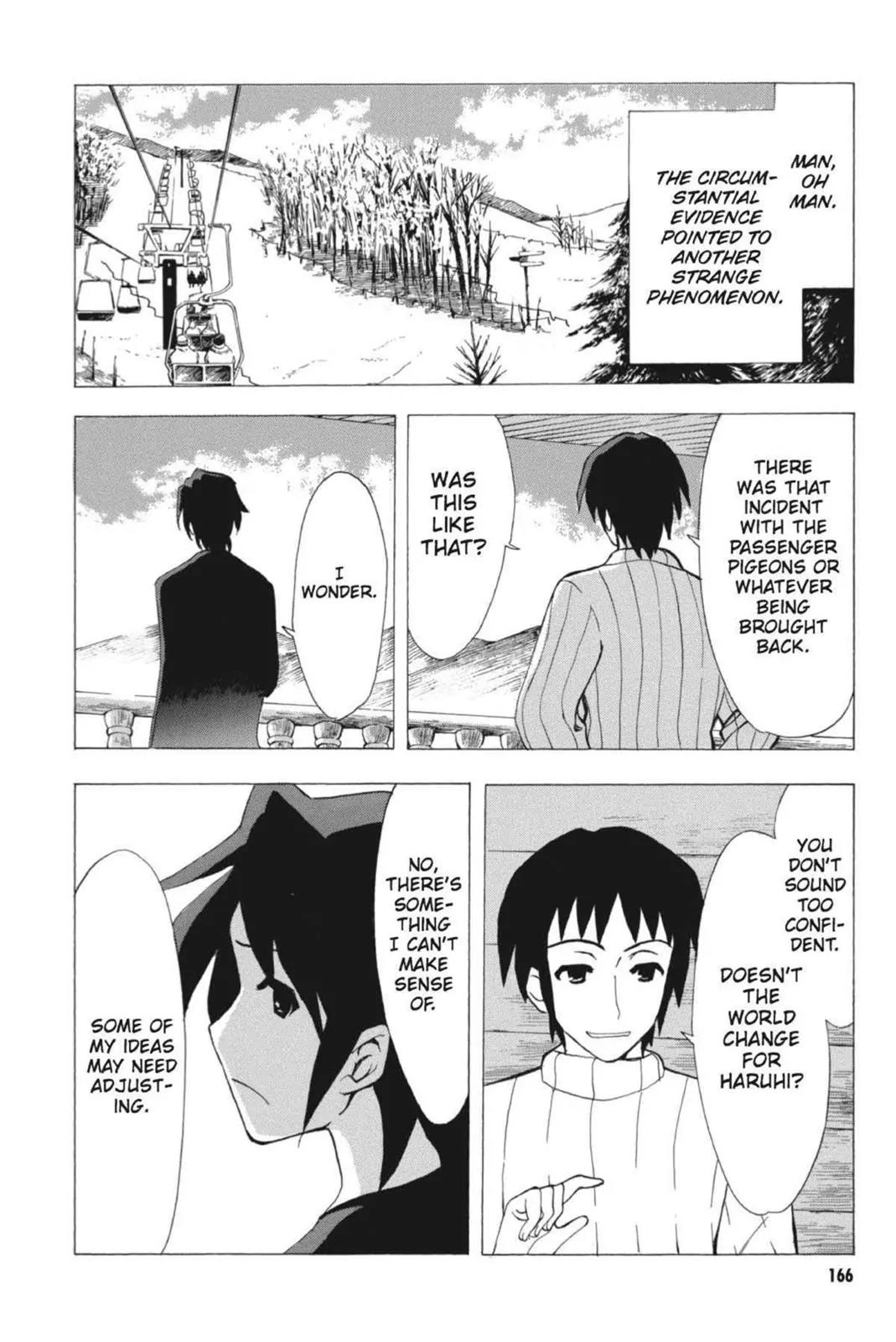Suzumiya Haruhi no Yuuutsu Chapter 59 page 28 - Chapter 59: Red Data Elegy