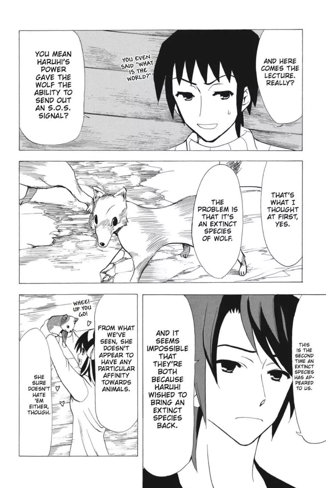 Suzumiya Haruhi no Yuuutsu Chapter 59 page 30 - Chapter 59: Red Data Elegy