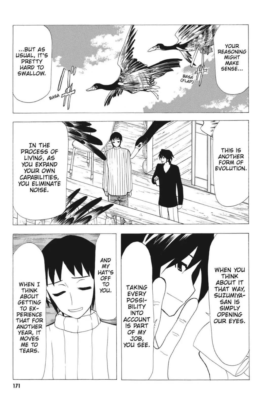 Suzumiya Haruhi no Yuuutsu Chapter 59 page 33 - Chapter 59: Red Data Elegy